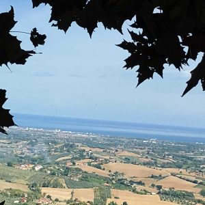 Cesena vue sur la mer
