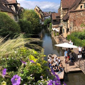 séjour en vélo en Alsace - Colmar boulevard Saint Pierre