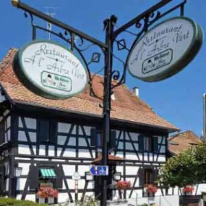 Colombage maison alsacienne