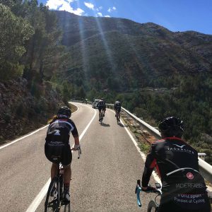 Costa Blanca ascension en vélo
