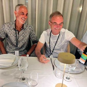 Bernard Hinault et Alain Lamy