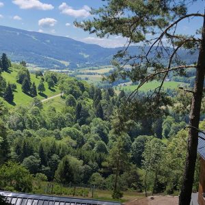 Vue depuis les hauteurs d'Orbey
