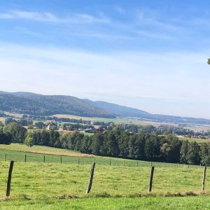 Gravel Tour Sundgau passage à Oltingue