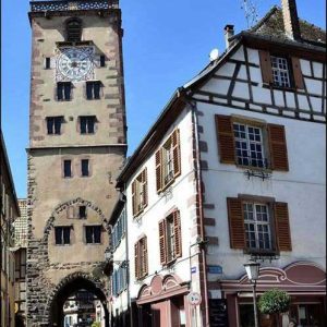 Ribeauvillé tour des bouchers euro-vélo route en 5 étapes