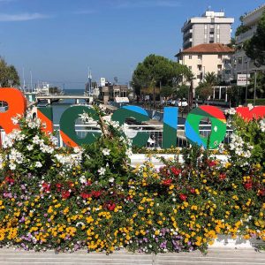 au cœur de la ville de Ricicione