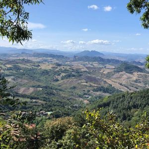San-Marino vue sur les collines